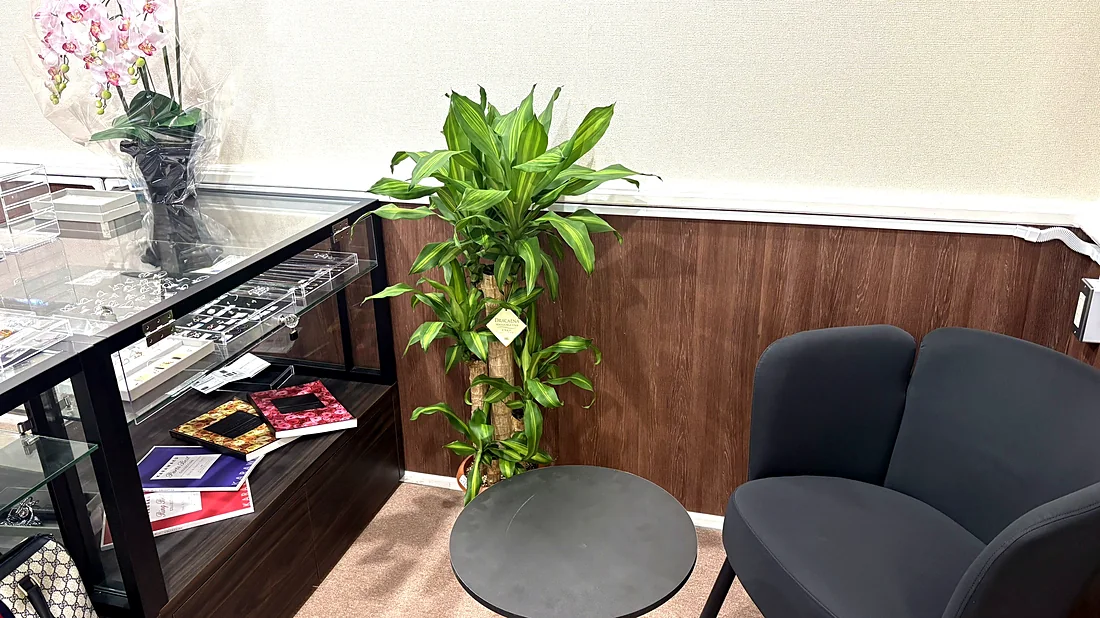 買取店の店内